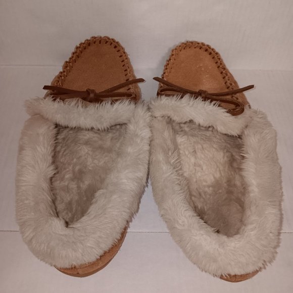 J.CREW WOMEN'S MOCCASIN SLIPPERS - Picture 4 of 7